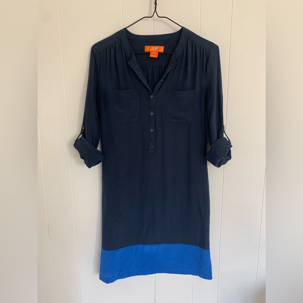 XS Joe Fresh Navy Dress